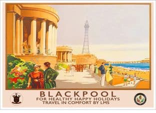 Blackpool Seafront Tower & Pier