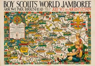 BOY SCOUTS World Jamboree 1929 Arrowe Park Birkenhead