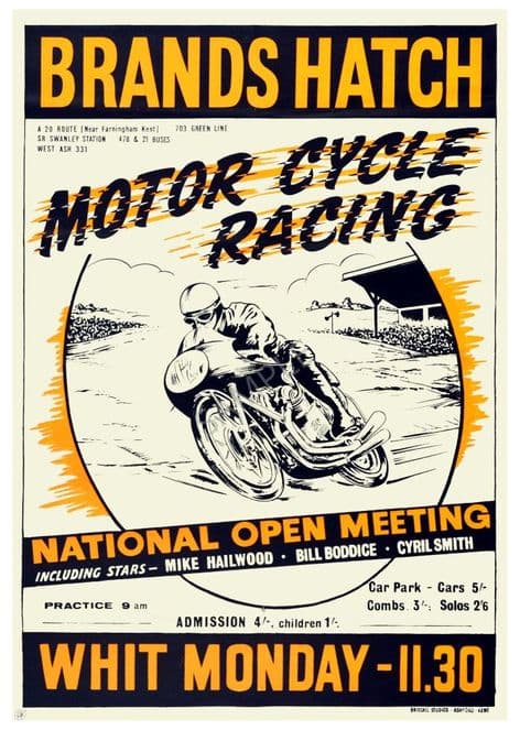 Brands Hatch Motor Cycle Racing