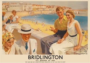 Bridlington Beach Art Deco Seaside