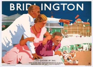 Bridlington Beach Art Deco Seaside Fred Taylor