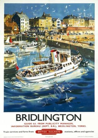 Bridlington Boat Harbour British Railways