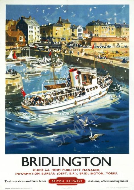 Bridlington Boat Harbour British Railways