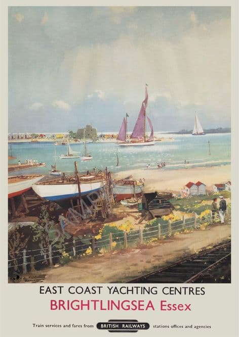 Brightlingsea Essex East Coast Yachting British Railways
