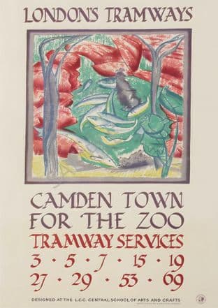 CAMDEN ZOO London Tramways LCC Central School of Arts