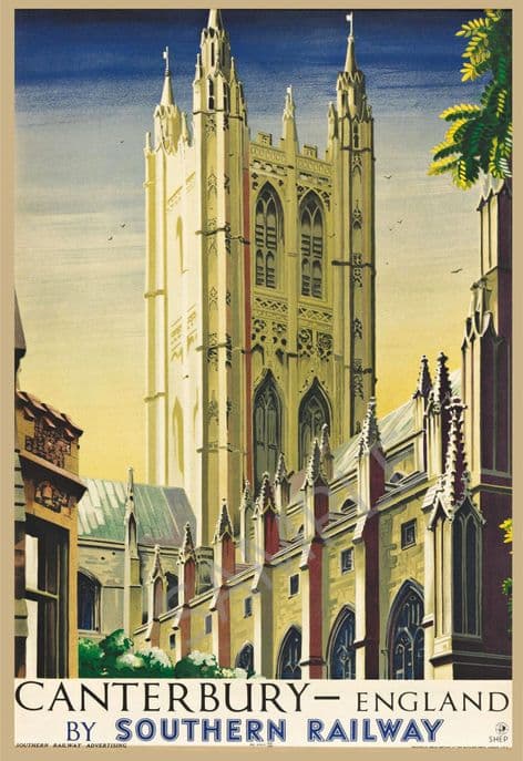 Canterbury Cathedral Southern Railway