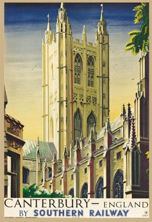 Canterbury Cathedral Southern Railway