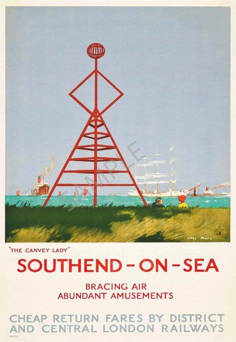 Canvey Lady Chas Pears Southend - on - Sea