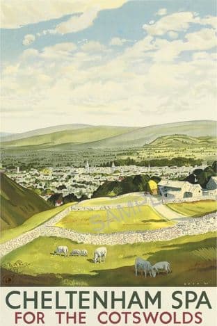 Cheltenham spa, Cotswolds, Gloucestershire,