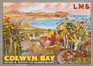 Colwyn Bay Autumn Day - North Wales