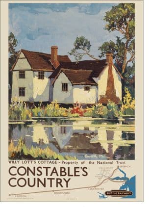 Constable's Country - Willy Lott's Cottage, Suffolk