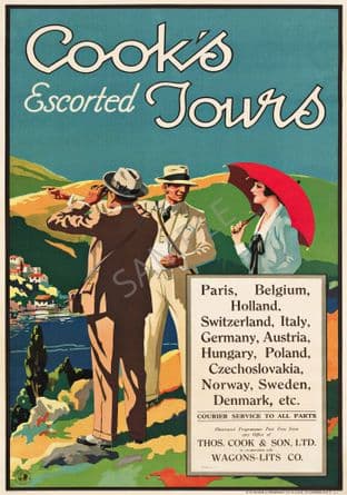 Cooks escorted tours to Europe