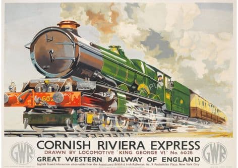 Cornish Riviera Express Train GWR