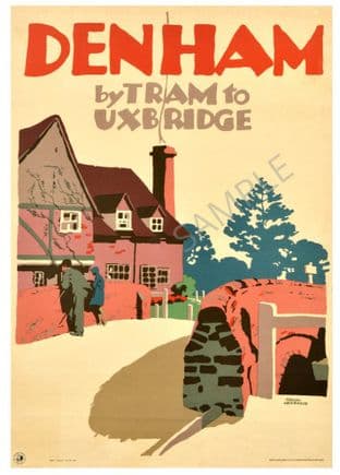 Denham by Tram to Uxbridge Frank Newbould