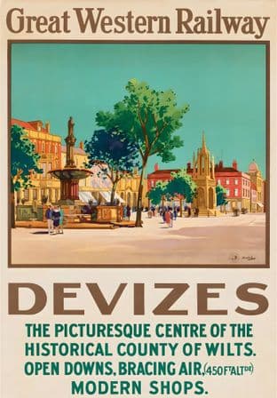 Devizes Picturesque Centre of Wiltshire GWR