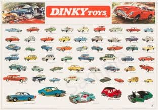 Dinky Car Poster