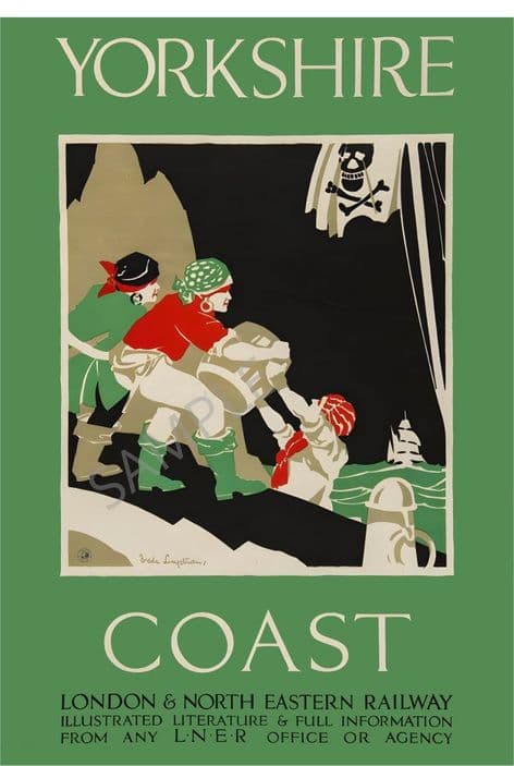 East Coast LNER Pirates Jolly Roger