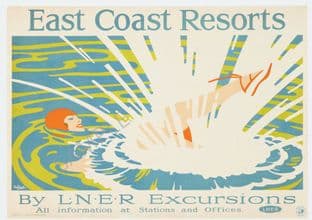 East Coast Resorts By LNER Excursions Tom Purvis