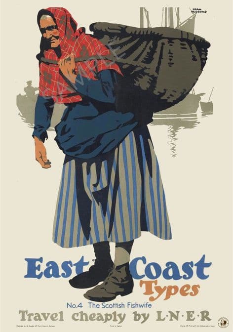East coast types  no4 scottish fish wive's LNER