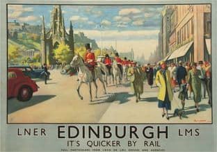 Edinburgh Horse Guards Royal Mile