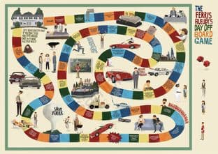 Ferris Bueller's Day Off Board Game Poster