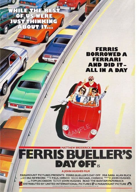 Ferris Bueller's Day Off - Movie poster
