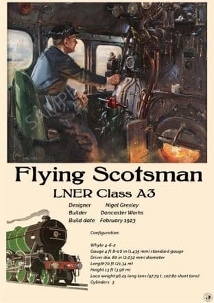 Flying Scotsman Cuneo Tribute