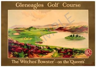 Gleneagles Golf Course Witches Bowster Caledonian Railway