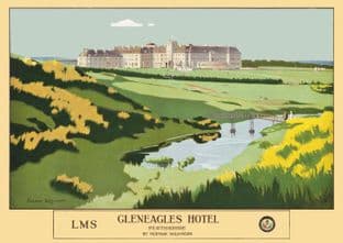 Gleneagles Hotel Perthshire Scotland Golf