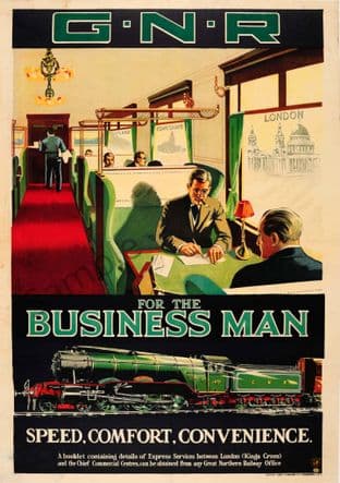 GNR Railway Advert