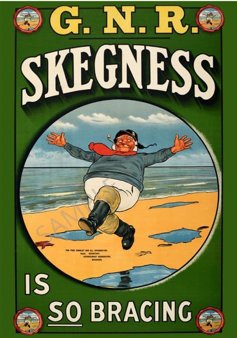 GNR Skegness is so bracing Green