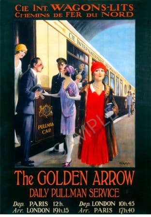 Golden Arrow Pullman Service London to Paris