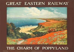 Great Eastern Railway Charm of Poppyland Norfolk Coast