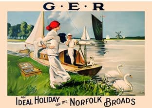 Great Eastern Railway Norfolk Broads Ideal Holiday