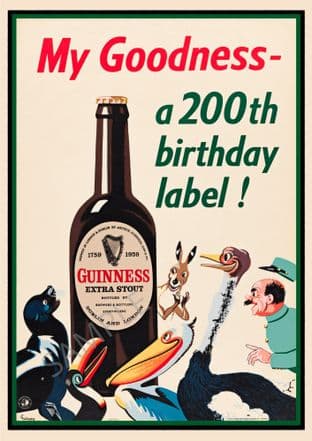 Guinness Beer Advert - 200th Birthday