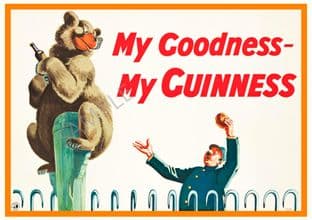 Guinness Beer Advert - Bear