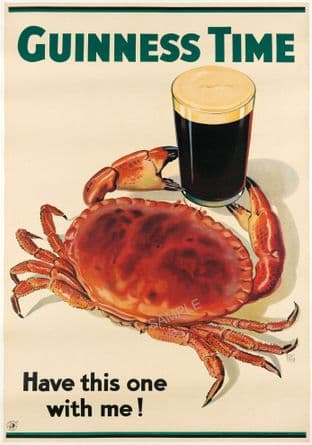 Guinness Beer Advert - Crab