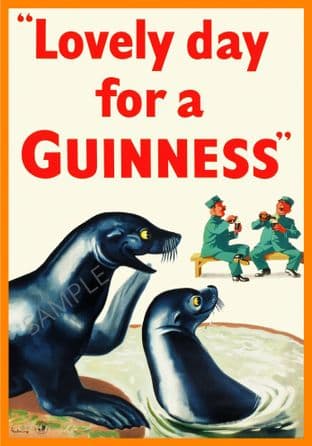 Guinness Beer Seals Sealions