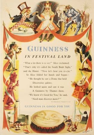 Guinness in Festival Land Alice Festival of Britain