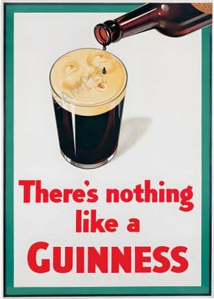 Guinness there's nothing like a Guinness Drip bottle