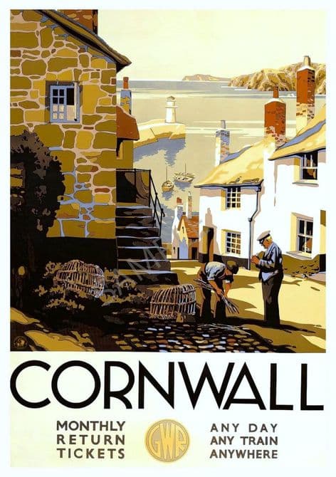 GWR Cornwall Fishing Village