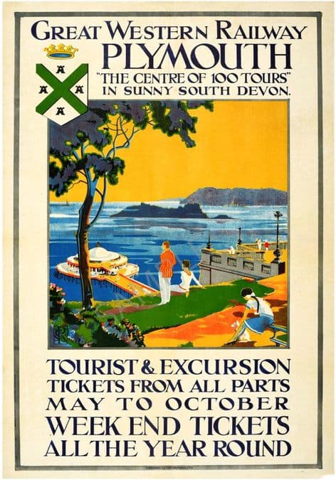 GWR Plymouth Centre of a 100 tours