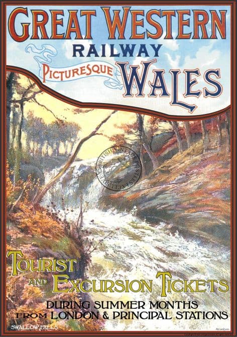 GWR Swallow Falls Betws-y-coed