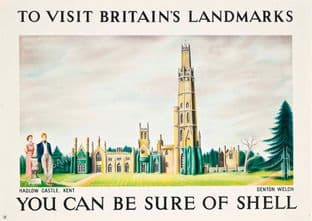 Hadlow Castle Kent Shell