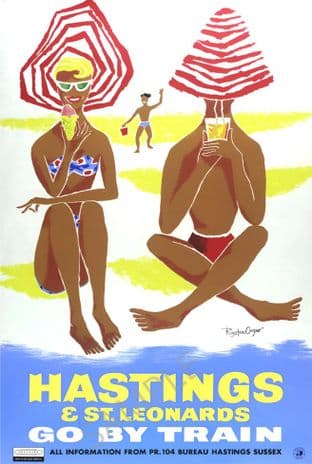 Hastings & St Leonards Go BY Train Southern BR
