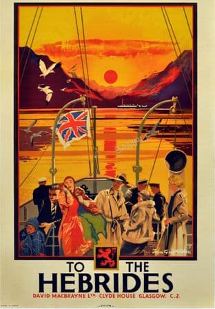 Hebrides ferry Scotland