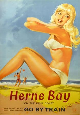 Herne Bay on the Kent Coast Go By Train