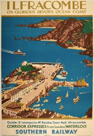 Ilfracombe Southern Railway Corridor Express from London