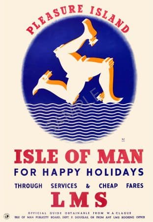 Isle of Man for Happy Holidays Pleasure Island LMS
