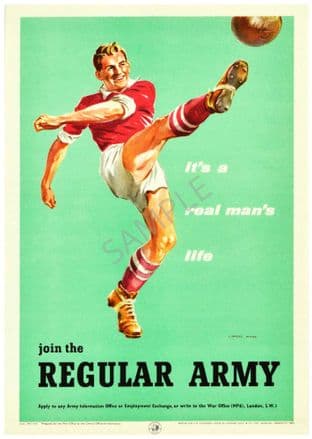 Join the Regular Army Football